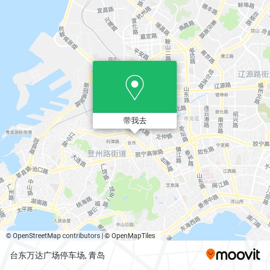 台东万达广场停车场地图