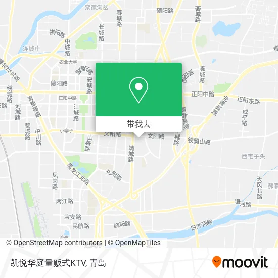 凯悦华庭量贩式KTV地图