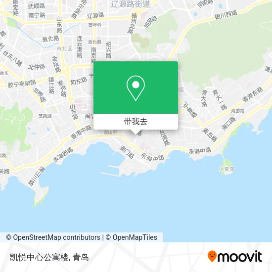 凯悦中心公寓楼地图
