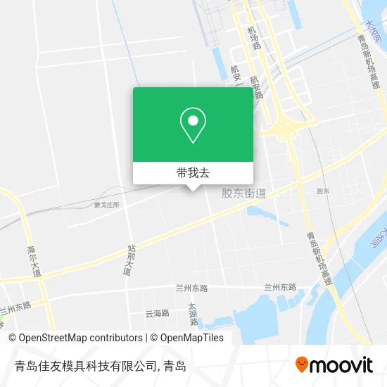 青岛佳友模具科技有限公司地图