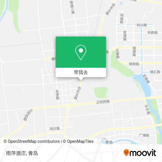 雨萍酒庄地图