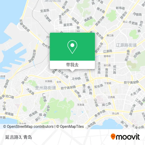 延吉路3地图