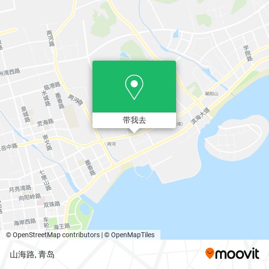 山海路地图