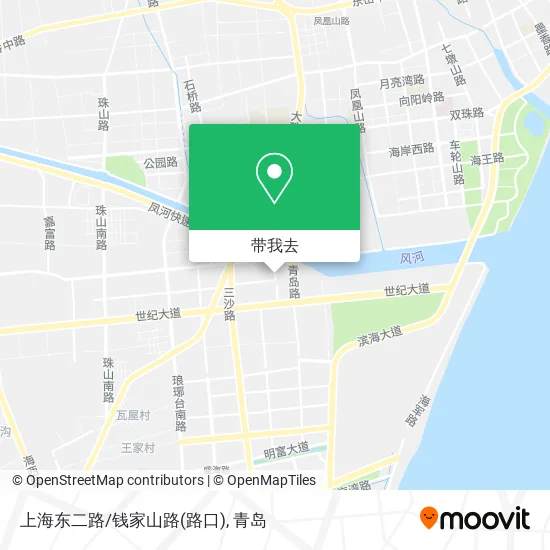 上海东二路/钱家山路(路口)地图