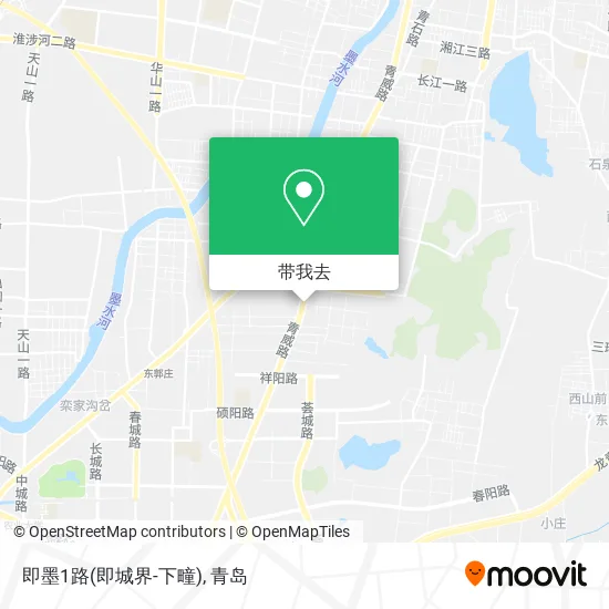 即墨1路(即城界-下疃)地图