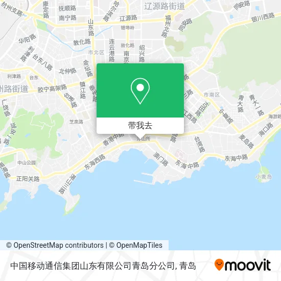 中国移动通信集团山东有限公司青岛分公司地图