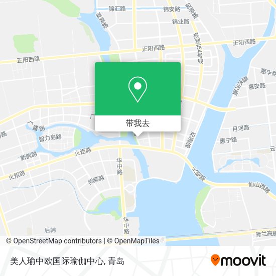 美人瑜中欧国际瑜伽中心地图