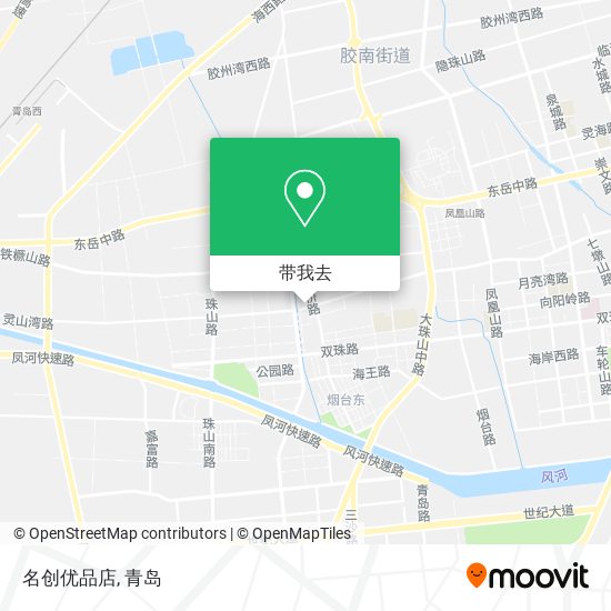 名创优品店地图