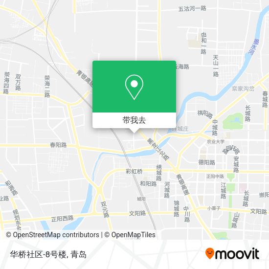 华桥社区-8号楼地图