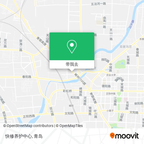 快修养护中心地图