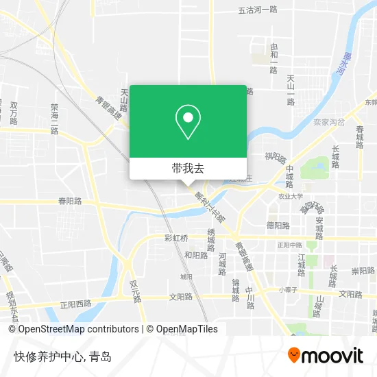 快修养护中心地图