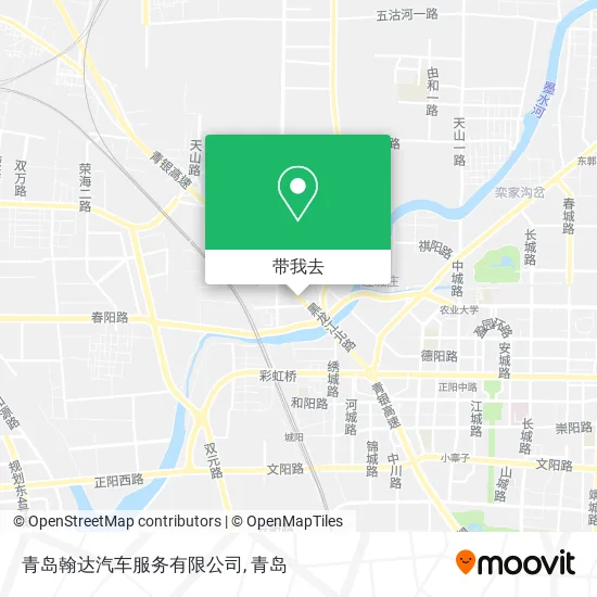 青岛翰达汽车服务有限公司地图