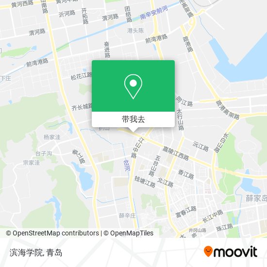 滨海学院地图