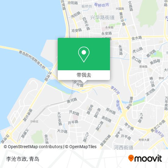 李沧市政地图