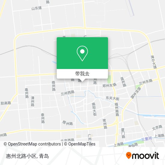 惠州北路小区地图