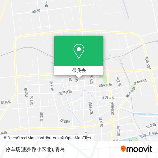 停车场(惠州路小区北)地图