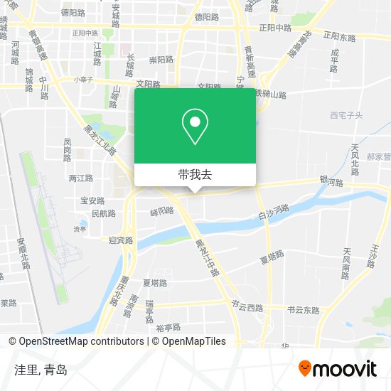 洼里地图