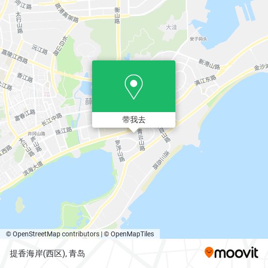 提香海岸(西区)地图