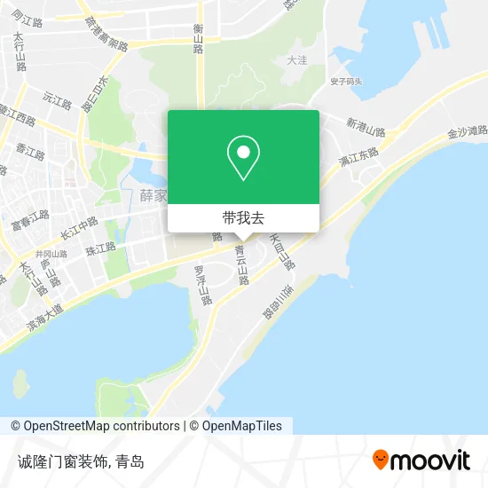 诚隆门窗装饰地图