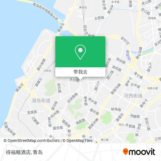 得福顺酒店地图