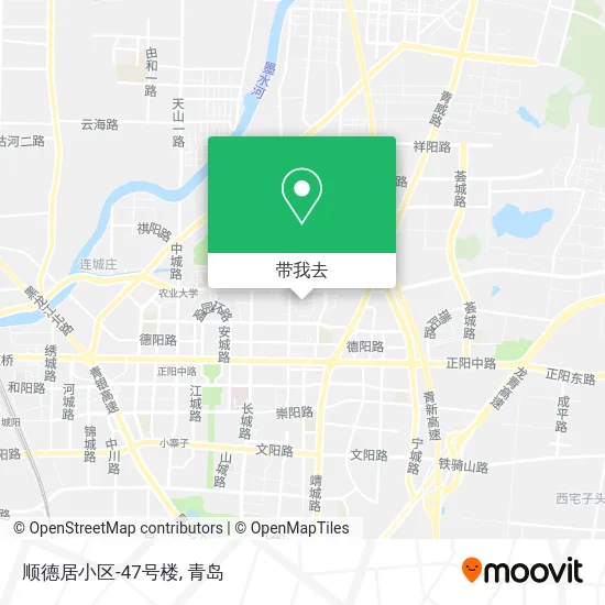 顺德居小区-47号楼地图