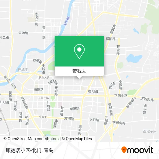 顺德居小区-北门地图