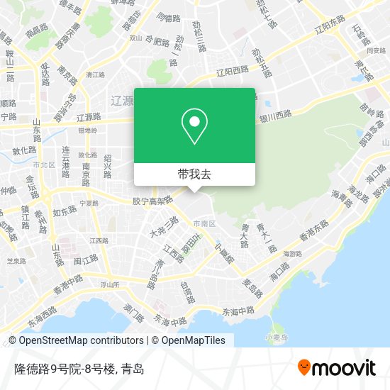 隆德路9号院-8号楼地图