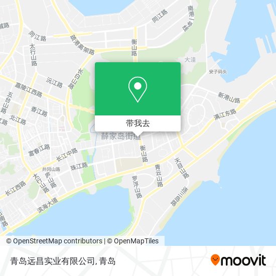 青岛远昌实业有限公司地图