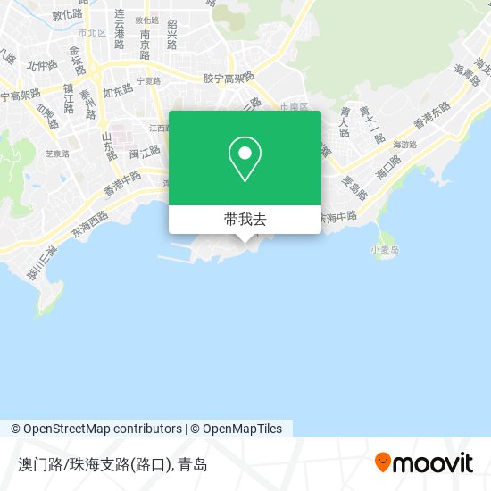 澳门路/珠海支路(路口)地图