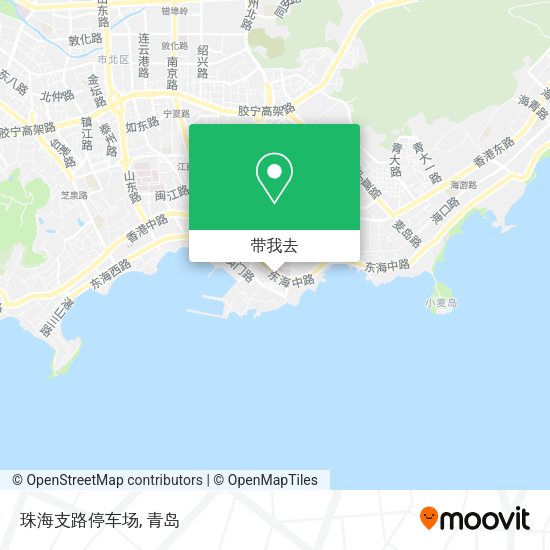 珠海支路停车场地图