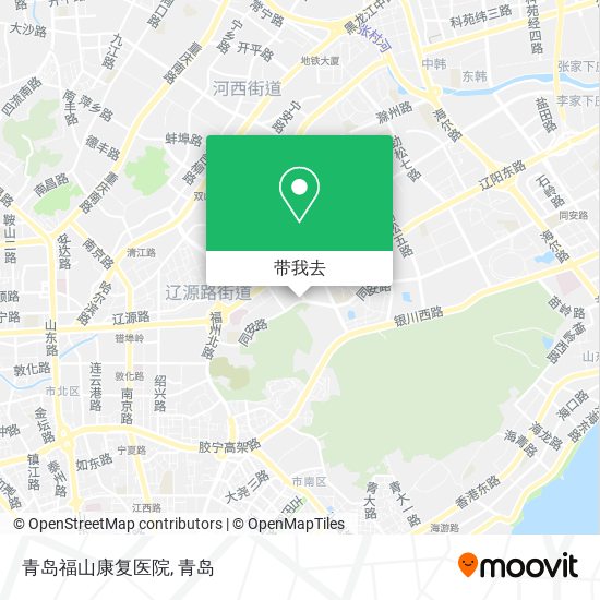 青岛福山康复医院地图