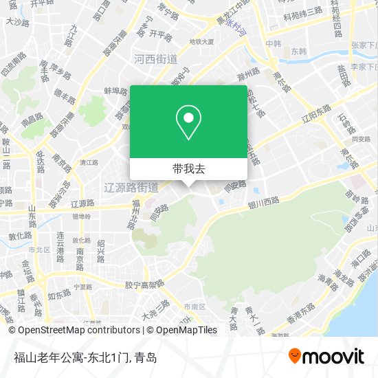 福山老年公寓-东北1门地图