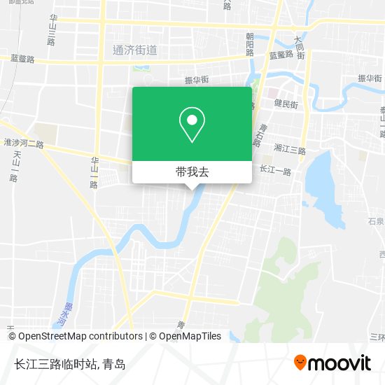 长江三路临时站地图