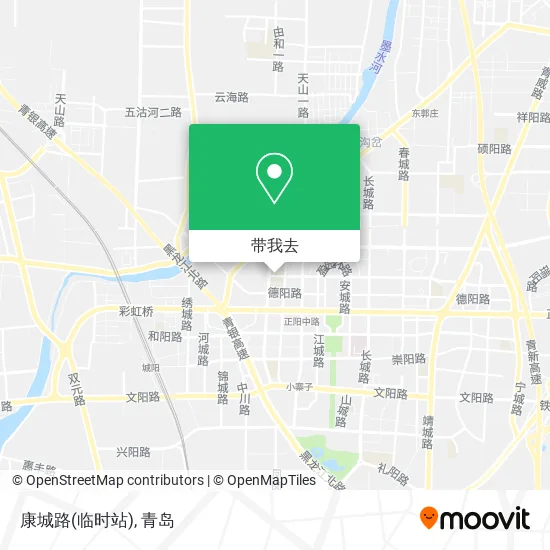 康城路(临时站)地图