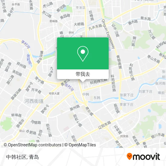 中韩社区地图