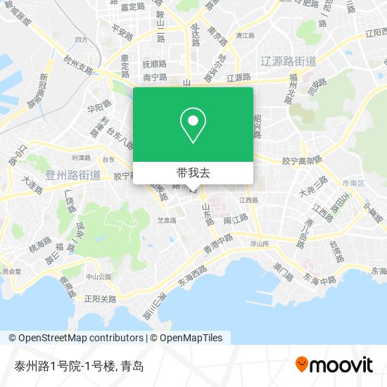 泰州路1号院-1号楼地图