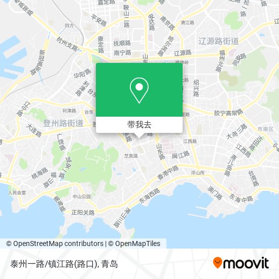 泰州一路/镇江路(路口)地图