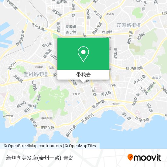 新丝享美发店(泰州一路)地图