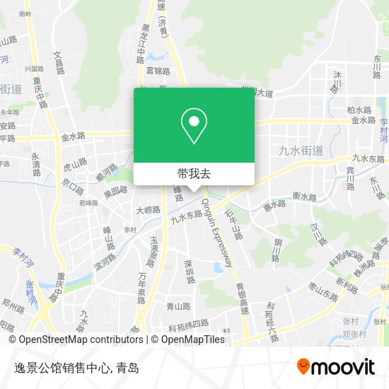 逸景公馆销售中心地图