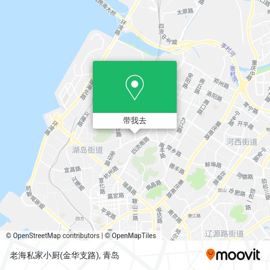 老海私家小厨(金华支路)地图