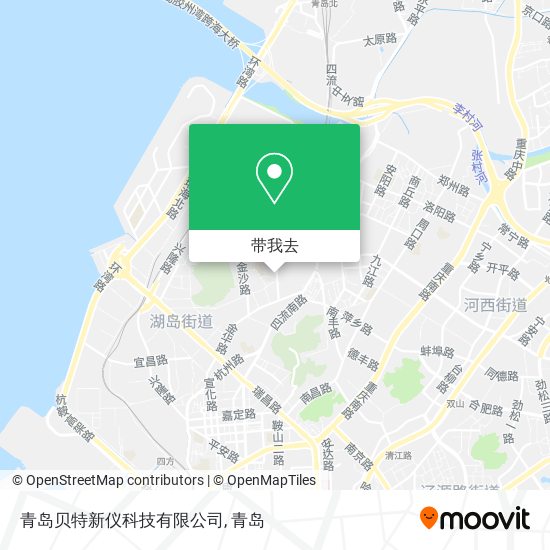 青岛贝特新仪科技有限公司地图