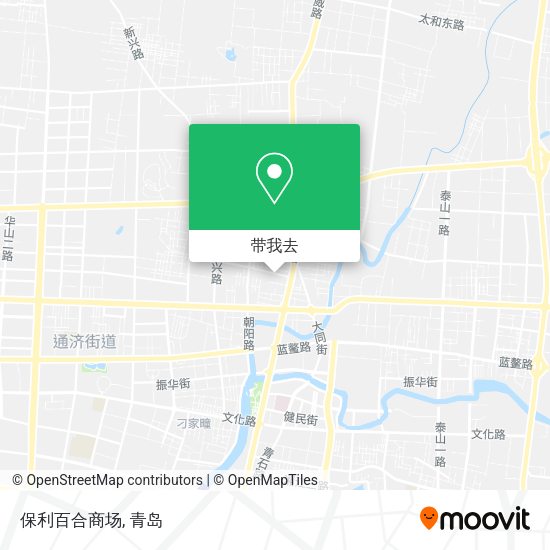 保利百合商场地图