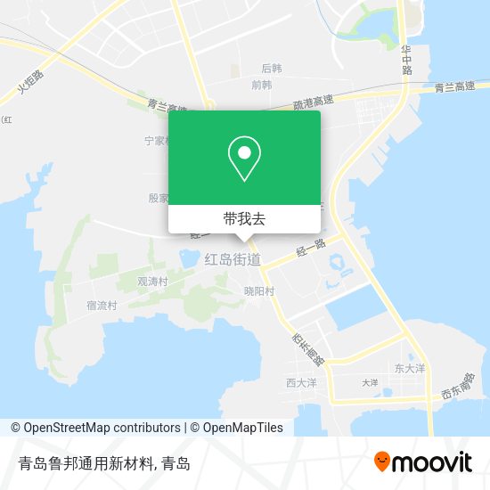青岛鲁邦通用新材料地图