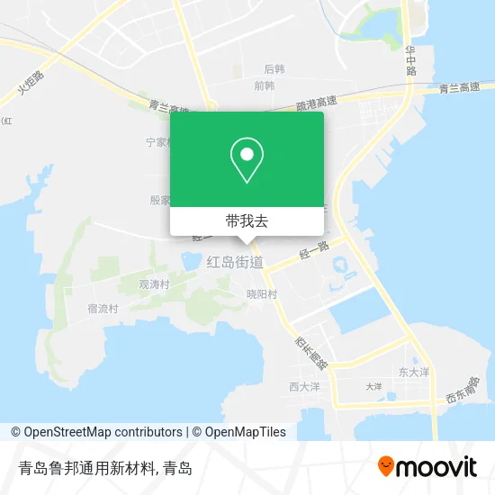 青岛鲁邦通用新材料地图