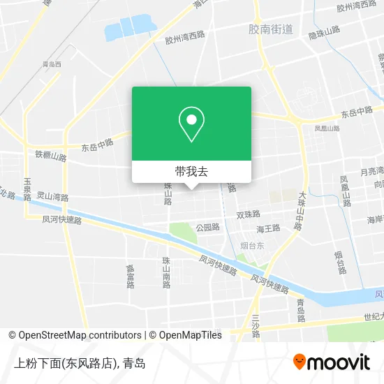 上粉下面(东风路店)地图
