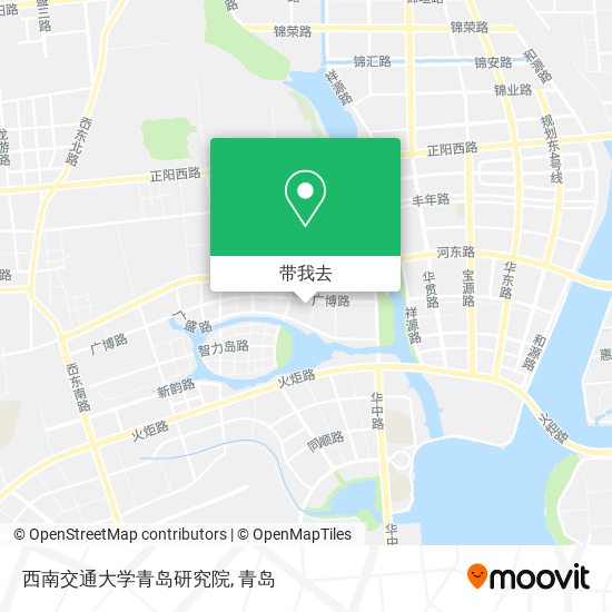 西南交通大学青岛研究院地图