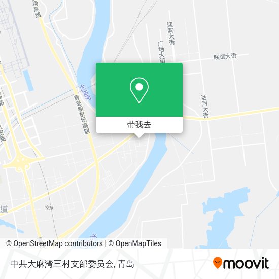 中共大麻湾三村支部委员会地图