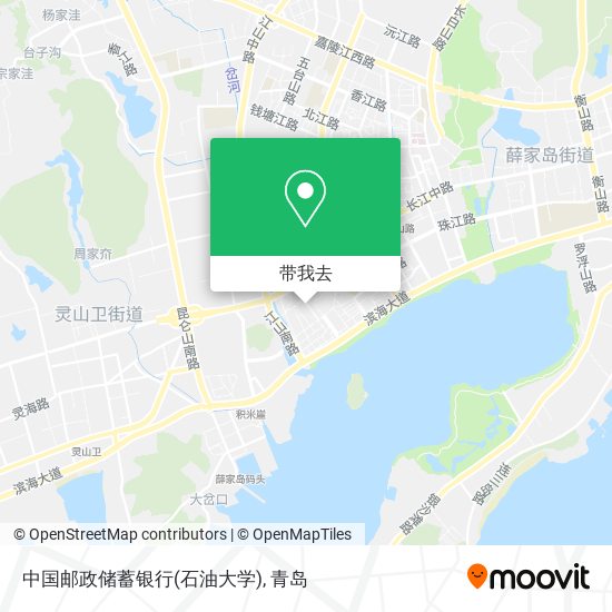 中国邮政储蓄银行(石油大学)地图