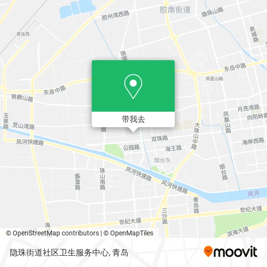 隐珠街道社区卫生服务中心地图