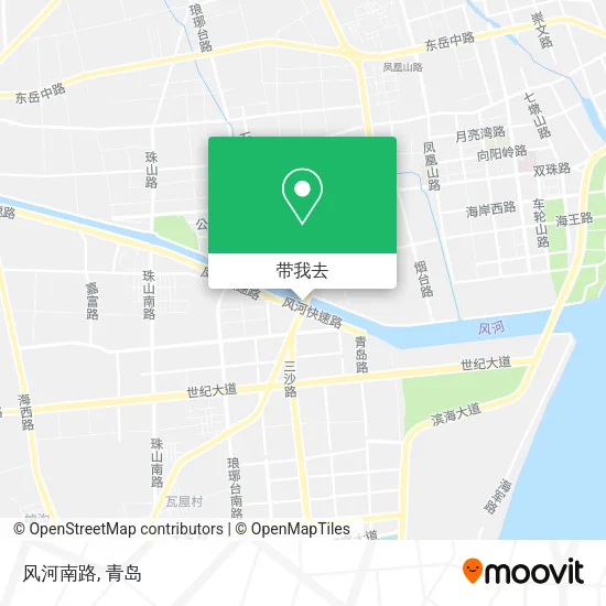 风河南路地图